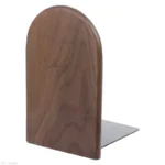 Abgerundete Buchstütze aus Holz